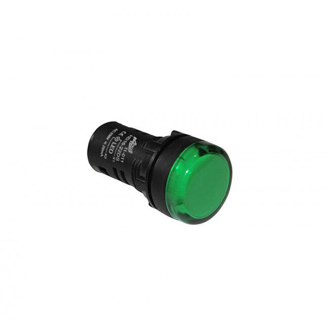 Ενδεικτική Λυχνία Πόρτας LED Φ22 Πράσινο 230VAC ΗD22-16DS LUMEN