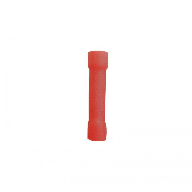 Ακροδέκτης Μούφα Με Μόνωση Κόκκινος 1.5mm² (100τεμ.)ADELEQ