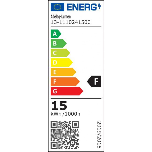 Λάμπα LED AR111 15W GU10 3000k 230V 36° LUMEN