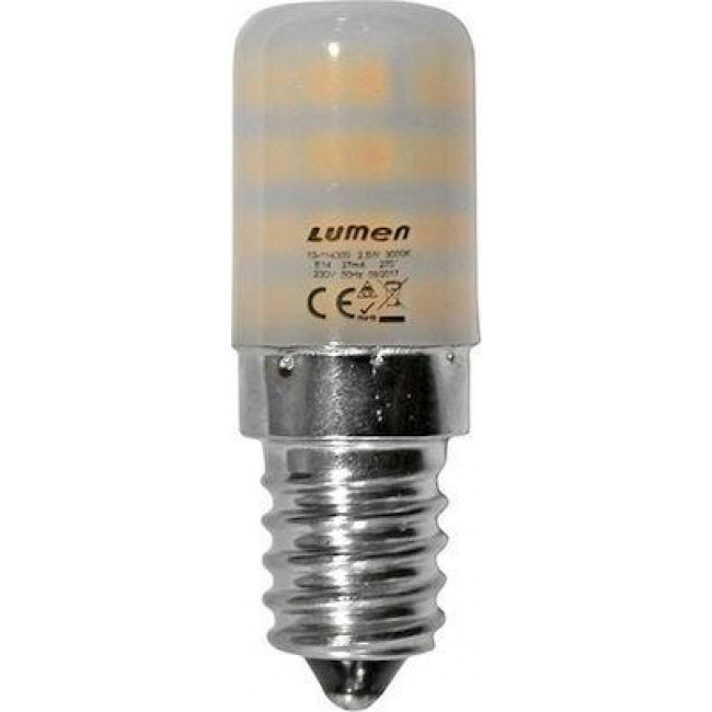 Λάμπα LED 3W Ε14 3000k 230V LUMEN