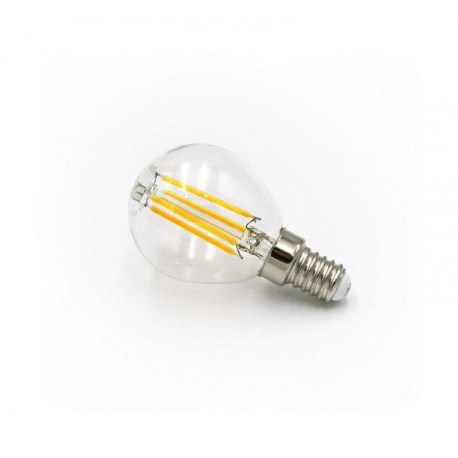 Λάμπα LED Σφαιρική 4W E14 2800k 230V Filament Clear LUMEN