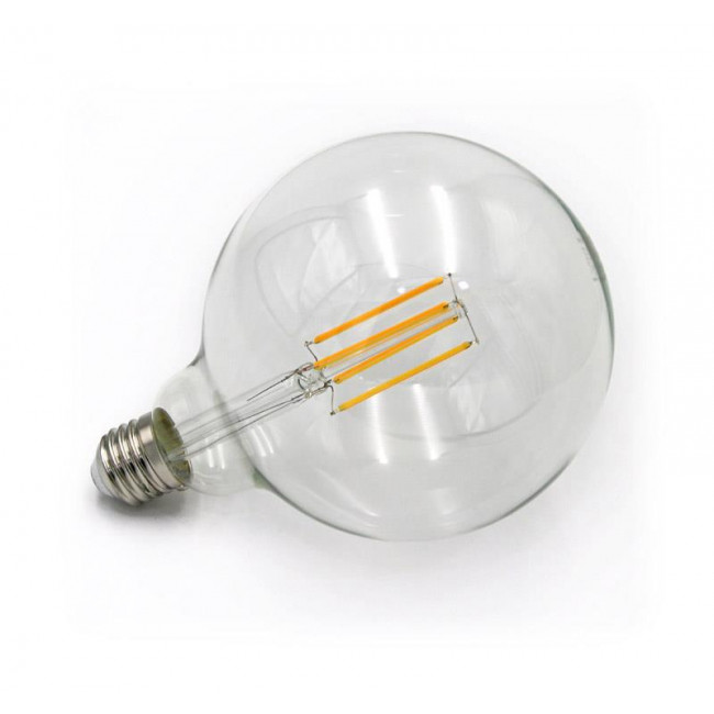 Λάμπα LED Γλόμπος G125 10W E27 2800k 230V Filament Dimmable Clear LUMEN