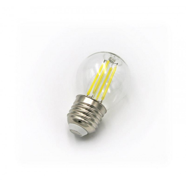 Λάμπα LED Σφαιρική 4W E27 2800k 230V Filament Dimmable Clear LUMEN