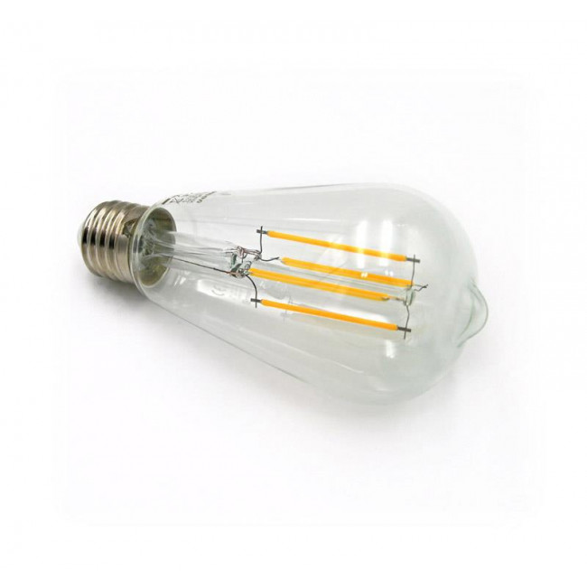 Λάμπα LED Αβοκάντο ST64 6W E27 2800k 230V Filament Clear LUMEN