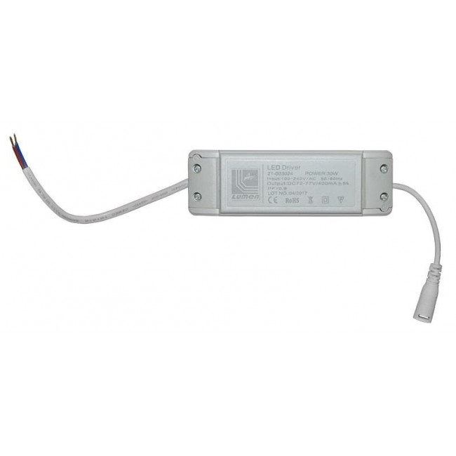 Τροφοδοτικό Φωτιστικών LED 30W Output 85-120VDC 400mA 21-003024 ADELEQ