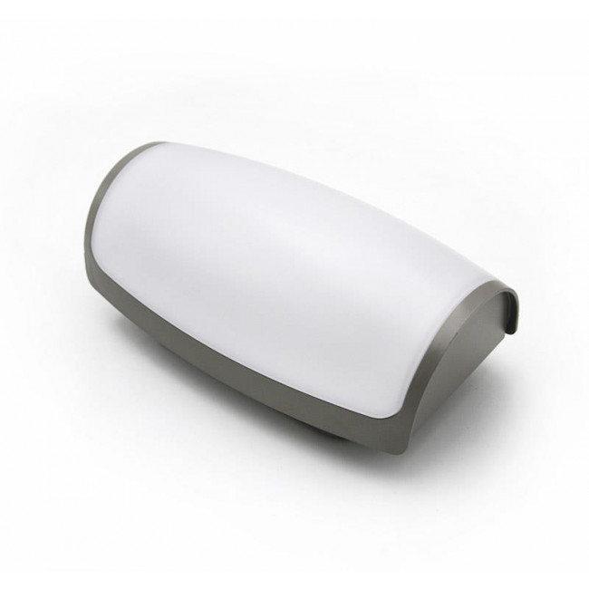 Απλίκα LED 12W 4000K Γκρι 21-01216 ADELEQ