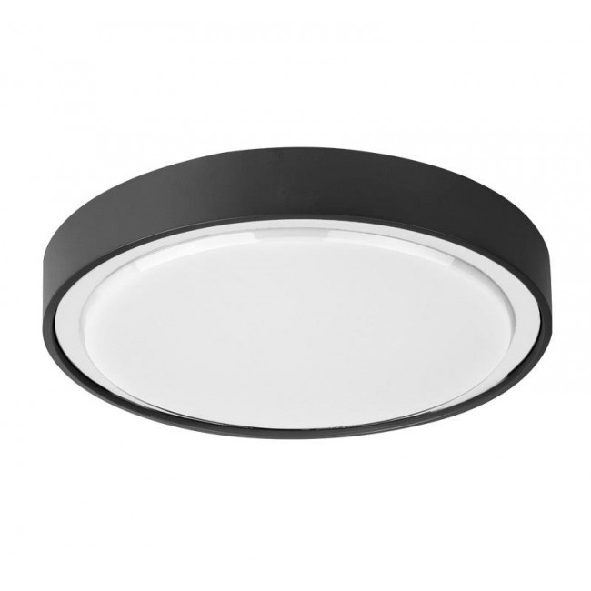 Πλαφονιέρα LED 15W 4000K Γραφίτης 21-01511 ADELEQ