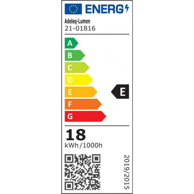 Πλαφονιέρα LED 18W 4000K Γκρι 21-01816 ADELEQ