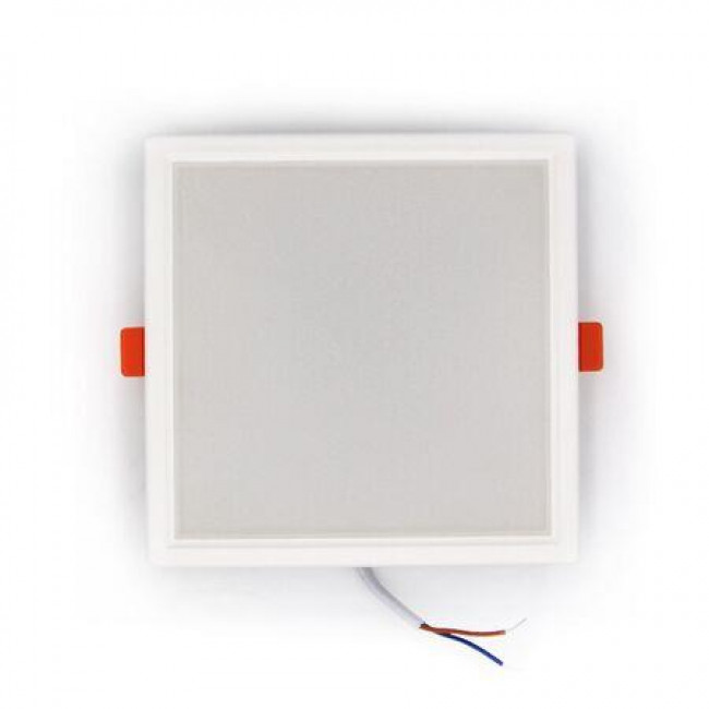 Πάνελ LED Χωνευτό 15W 4000K Τετράγωνο Λευκό 21-13151 ADELEQ