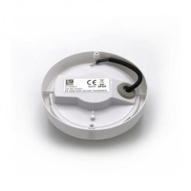 Πλαφονιέρα LED 8W 4000Κ Λευκό 21-1400810 ADELEQ