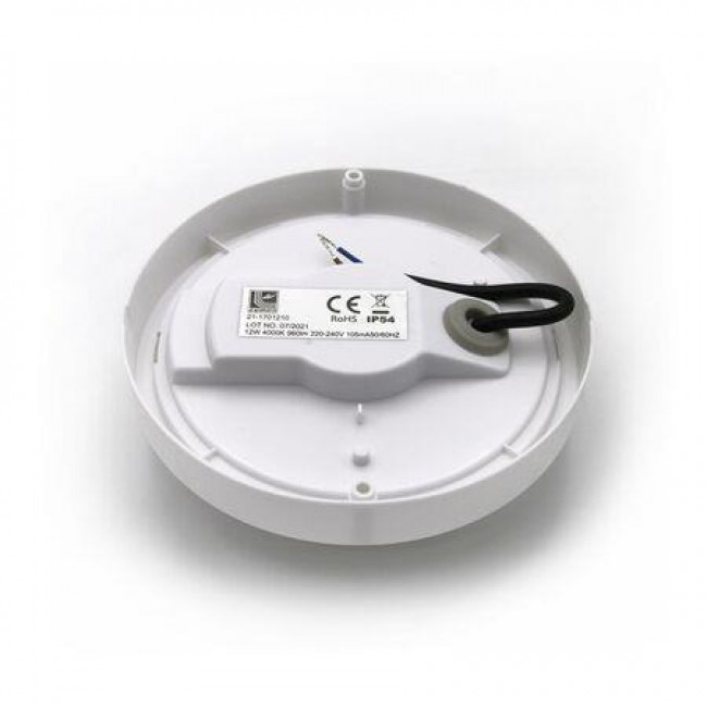 Πλαφονιέρα LED 12W 4000Κ Λευκό 21-1701210 ADELEQ
