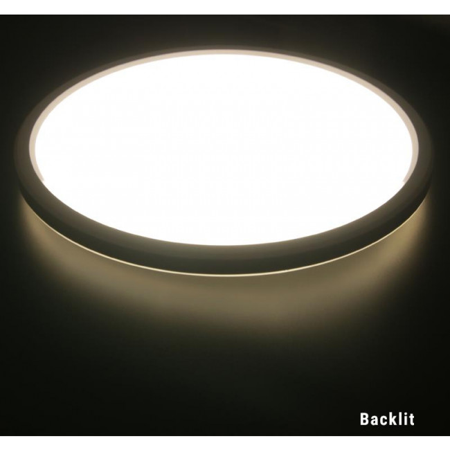 Πλαφονιέρα LED 24W 4000K Μαύρο 21-420241 ADELEQ