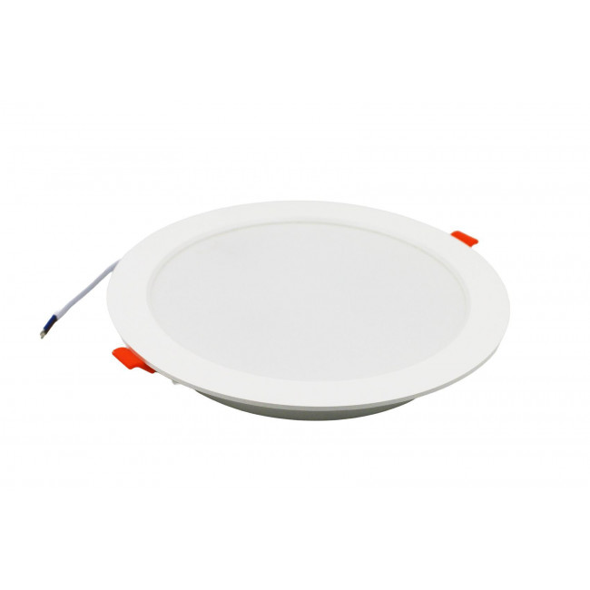 Πάνελ LED Χωνευτό 18W 6200K Στρογγυλό Λευκό 21-918100 ADELEQ