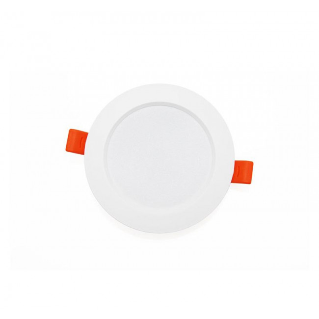 Πάνελ LED Χωνευτό 6W 6200K Στρογγυλό Λευκό 21-96100 ADELEQ
