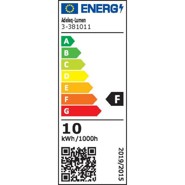 Προβολέας LED 10W 4000K Μαύρο IP65 230V ADELEQ