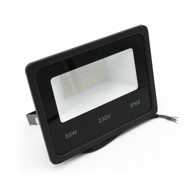 Προβολέας LED 50W 4000K Μαύρο IP65 230V ADELEQ