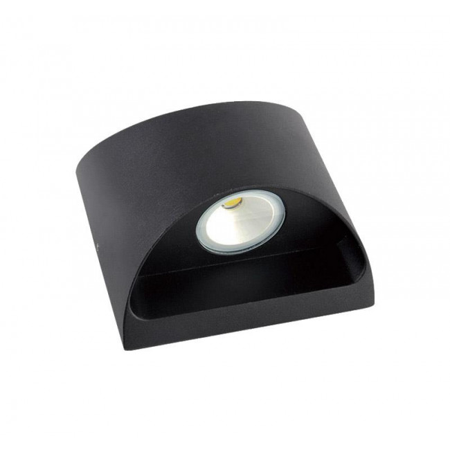 Απλίκα LED 6W 3000K Μαύρο 3-691111 ADELEQ