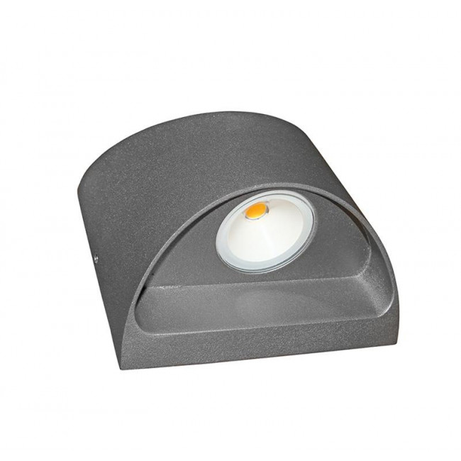 Απλίκα LED 6W 3000K Γκρι 3-691116 ADELEQ