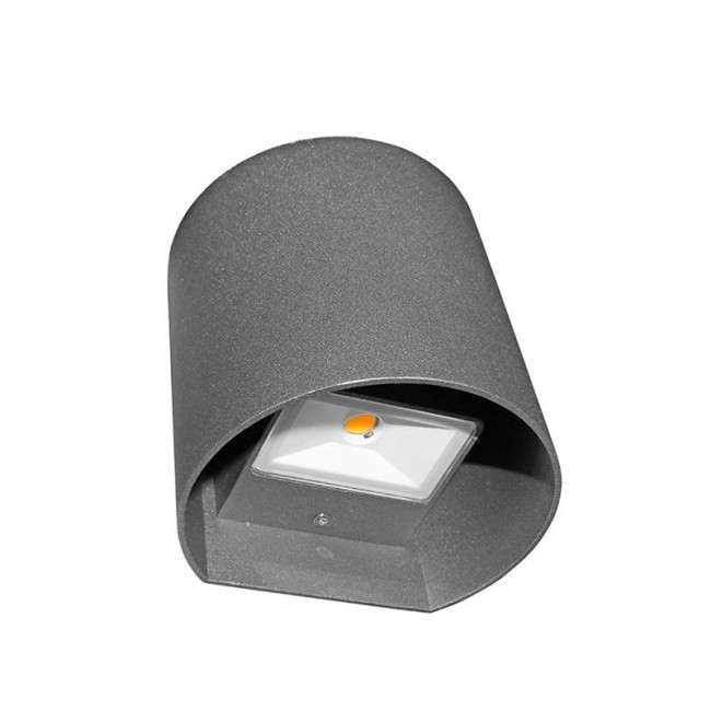Απλίκα LED 6W 3000K Γκρι 3-691716 ADELEQ