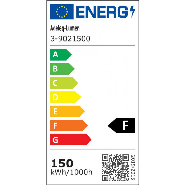 Φωτιστικό HIGH BAY LED 150W 6200k Μαύρο 3-9021500 ADELEQ