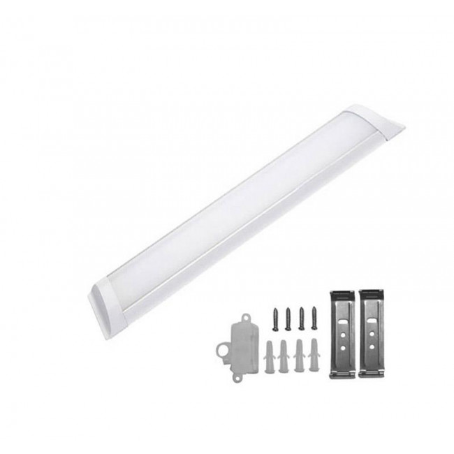 Φωτιστικό Πάγκου LED 18W 4000K 60cm Με Διακόπτη Λευκό 3-918001 ADELEQ