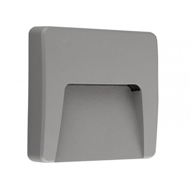 Απλίκα LED 3W 3000K Γκρι 3-9736 ADELEQ