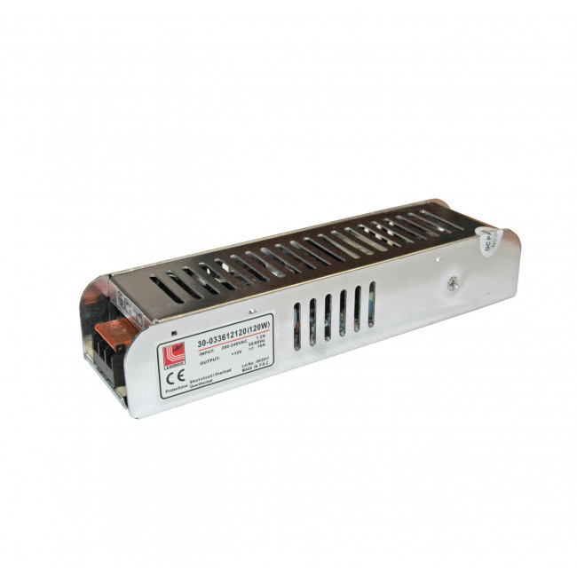 Τροφοδοτικό 120W Με Έξοδο 12VDC 10A 30-033612120 ADELEQ