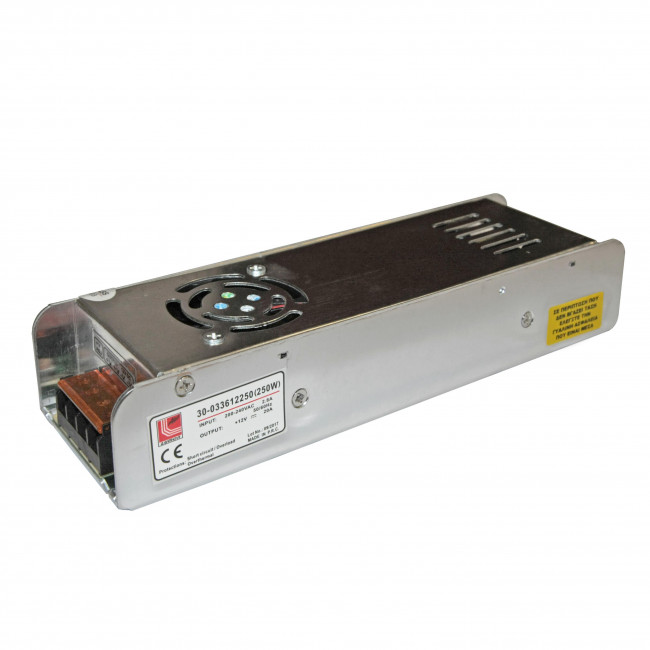Τροφοδοτικό 250W Με Έξοδο 12VDC 21A 30-033612250 ADELEQ