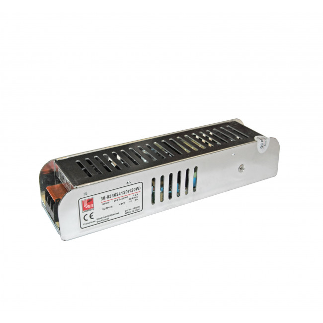 Τροφοδοτικό 120W Με Έξοδο 24VDC 5A 30-033624120 ADELEQ