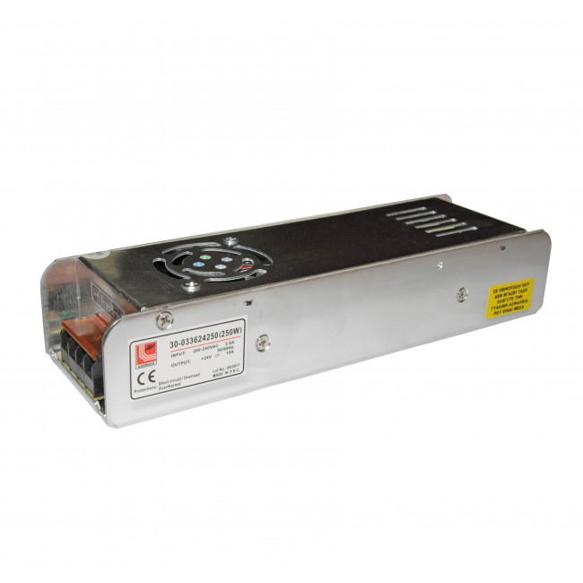 Τροφοδοτικό 250W Με Έξοδο 24VDC 10A 30-033624250 ADELEQ