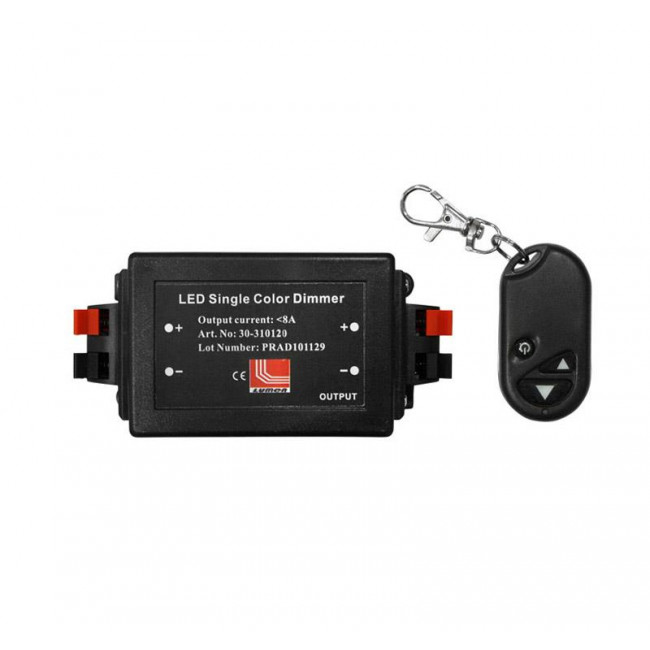 Μηχανισμός Dimmer & Controller RF Για Ταινία Μονόχρωμη Με Έξοδο 8A 30-310120 ADELEQ