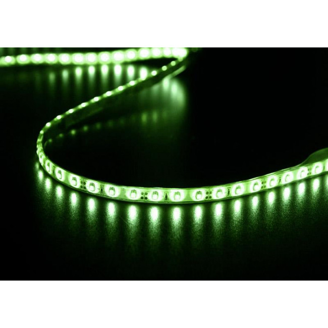 Ταινία Led 5m 4.8W/m 12Vdc Πράσινο IP67 ADELEQ