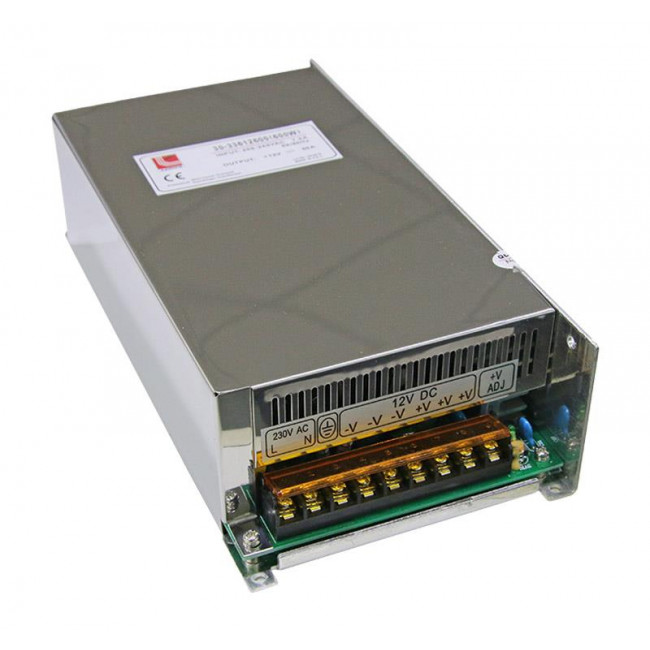 Τροφοδοτικό 600W Με Έξοδο 12VDC 50A 30-33612600 LUMEN