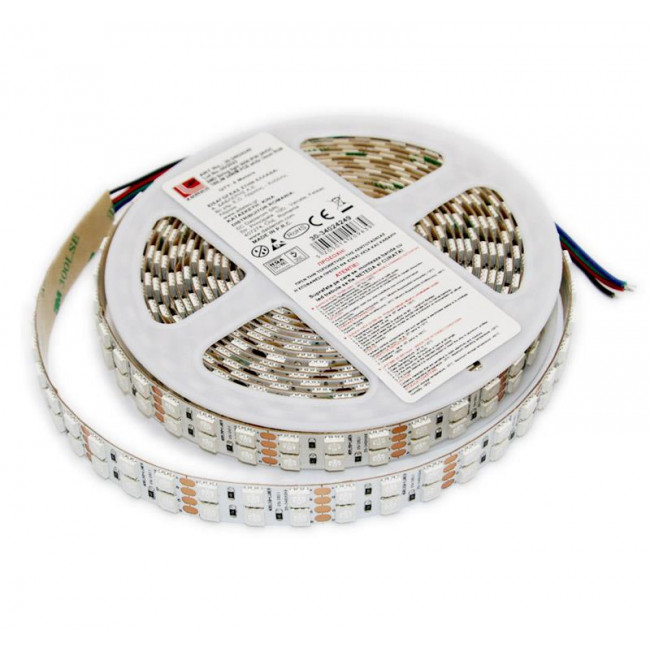 Ταινία Led 5m 24W/m 24Vdc RGB IP20 ADELEQ