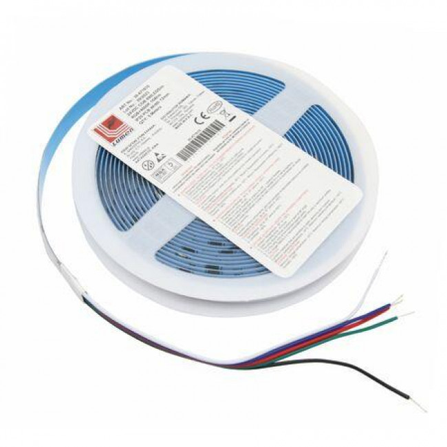Ταινία Led COB 5m 16W/m 24VDC RGB+W IP20 ADELEQ