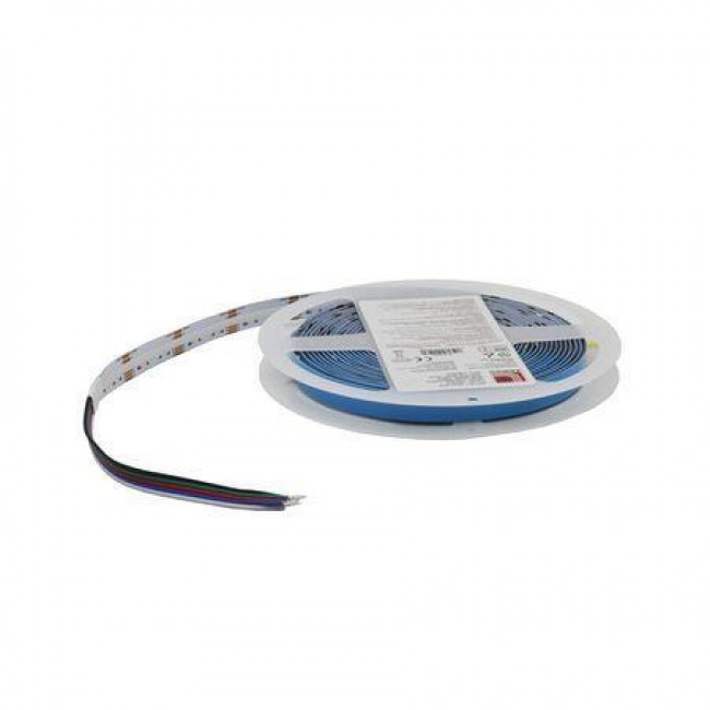 Ταινία Led COB 5m 11W/m 24VDC RGB+W IP54 ADELEQ