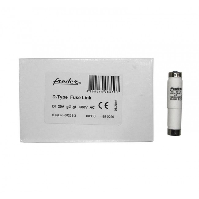 Φυσίγγι DI Ε16 20Α Τύπου ΔΕΗ 85-0020 FREDER