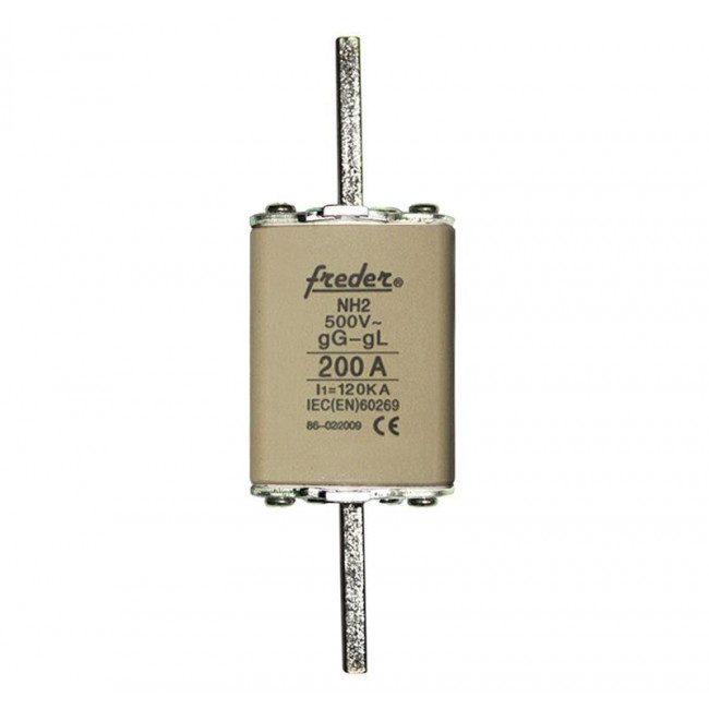 Μαχαιρωτή Ασφάλεια NH2C 200Α gG 86-022009 FREDER