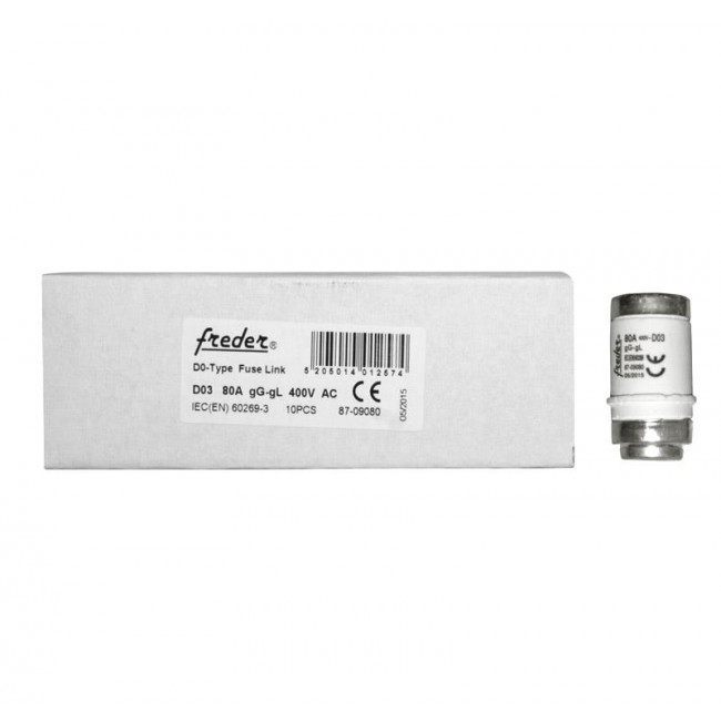 Φυσίγγι NEOZED DO3 Ε30 80Α gG 87-09080 FREDER