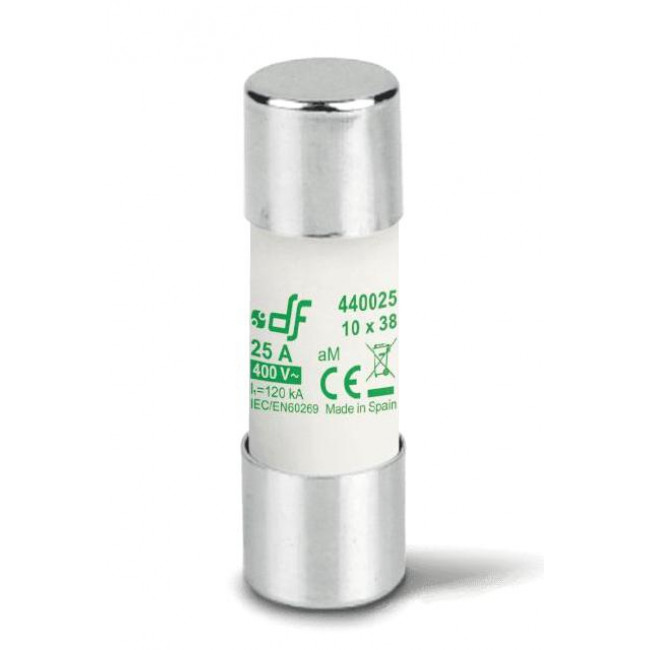Φυσίγγι Κυλινδρικό 10x38mm 10Α aM 440010 DF ELECTRIC