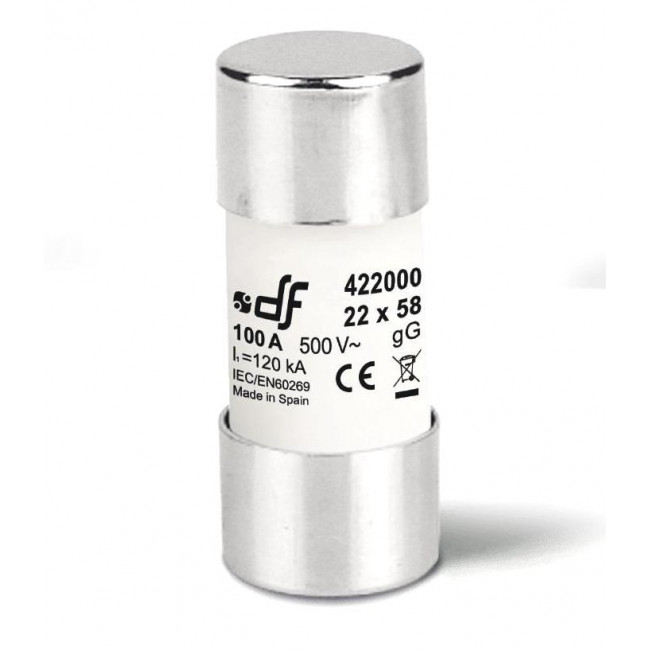 Φυσίγγι Κυλινδρικό 22x58mm 32Α gG 422032 DFELECTRIC