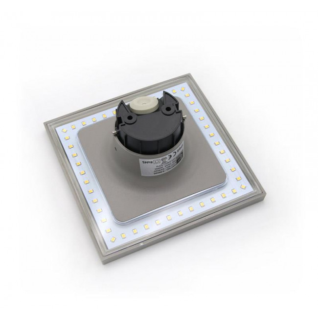 Απλίκα LED 8W 3000k Γκρι Εμμέσου Φωτισμού 9-89086 ADELEQ