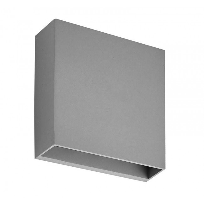 Απλίκα LED 6W 3000K Γκρι 9-9636 ADELEQ
