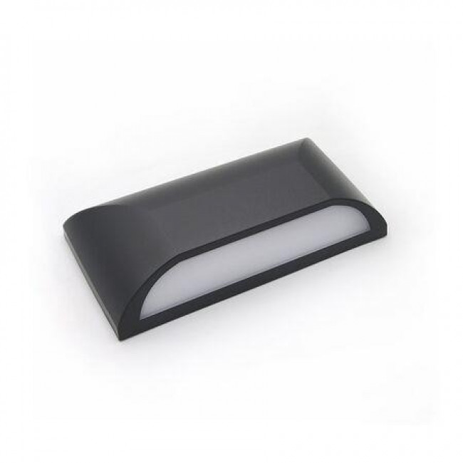 Απλίκα LED 6W 3000K Γραφίτης 9-9661 ADELEQ