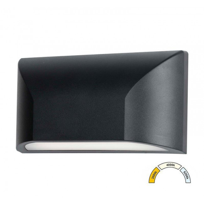 Απλίκα LED 6W 3000k-6500k Γραφίτης 9-96618 ADELEQ