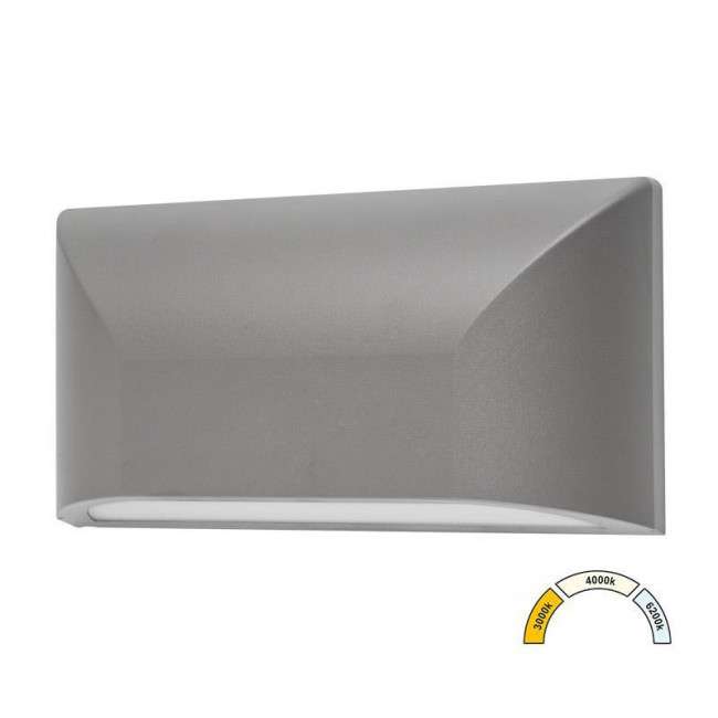 Απλίκα LED 6W 3000k-6500k Γκρι 9-96668 ADELEQ