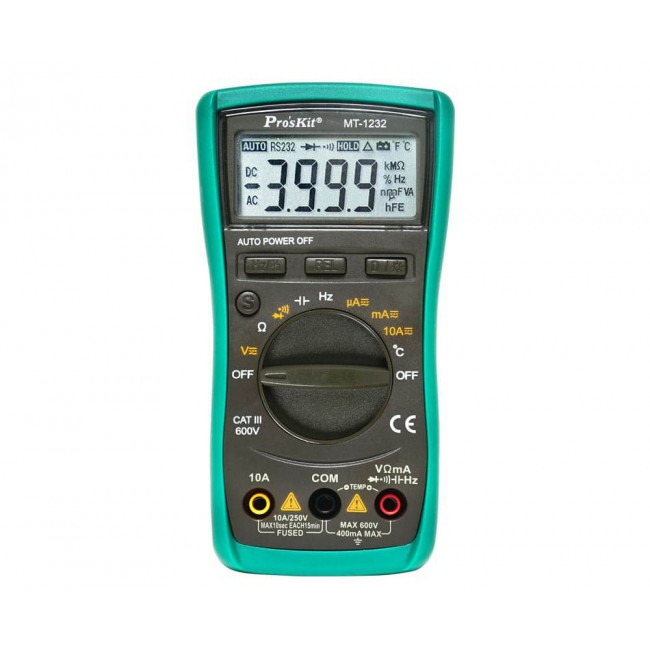 Πολύμετρο MT-1232 1000V CAT.III PRO'SKIT