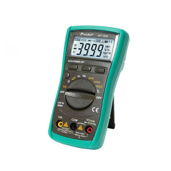 Πολύμετρο MT-1232 1000V CAT.III PRO'SKIT