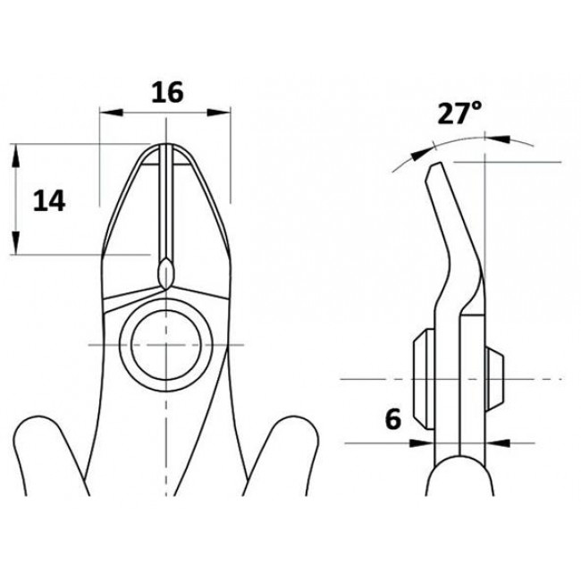 Κόφτης Ηλεκτρονικών 160mm TRR-58 PIERGIACOMI