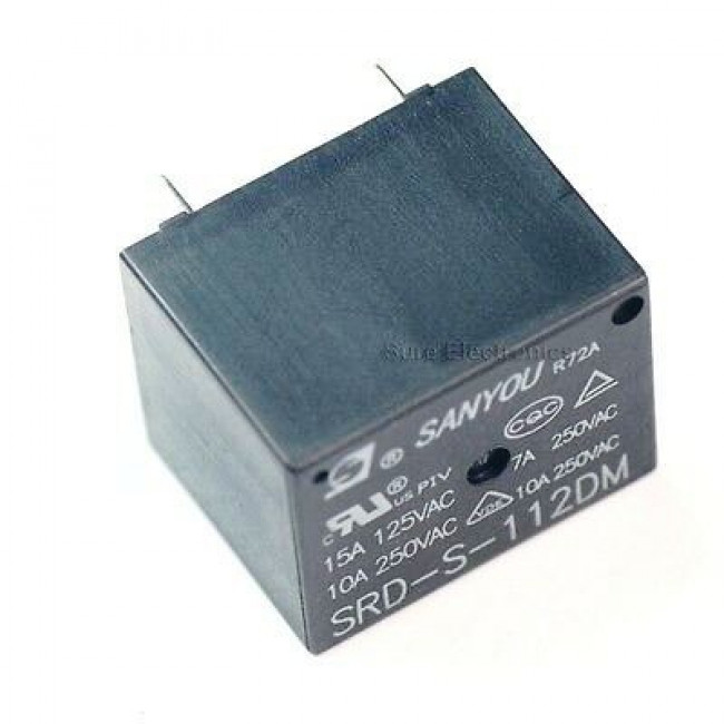 Ρελέ Μινιατούρας 1P 6V DC 7A SRD-S-106D SANYOU